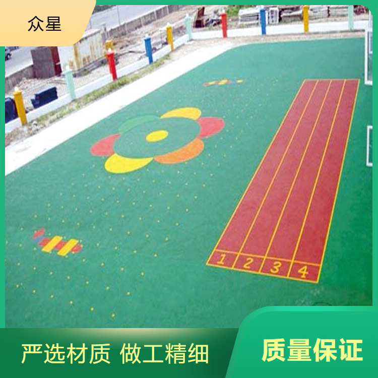 万宁市学校塑胶跑道塑胶地坪 - 一站式服务